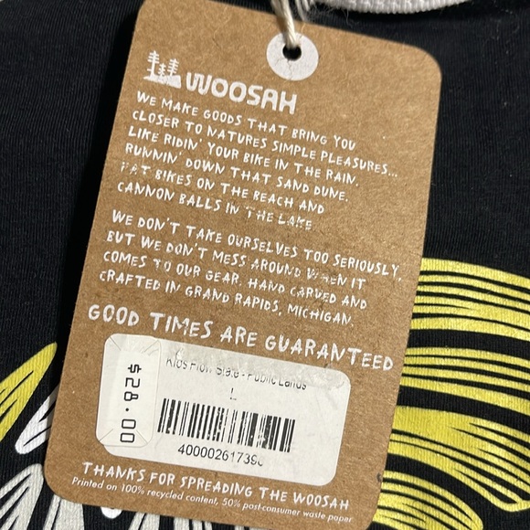 NWT Woosah kid’s shirt L - Picture 5 of 5